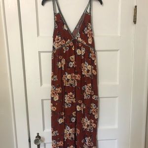 Xhilaration Floral Print Maxi Dress